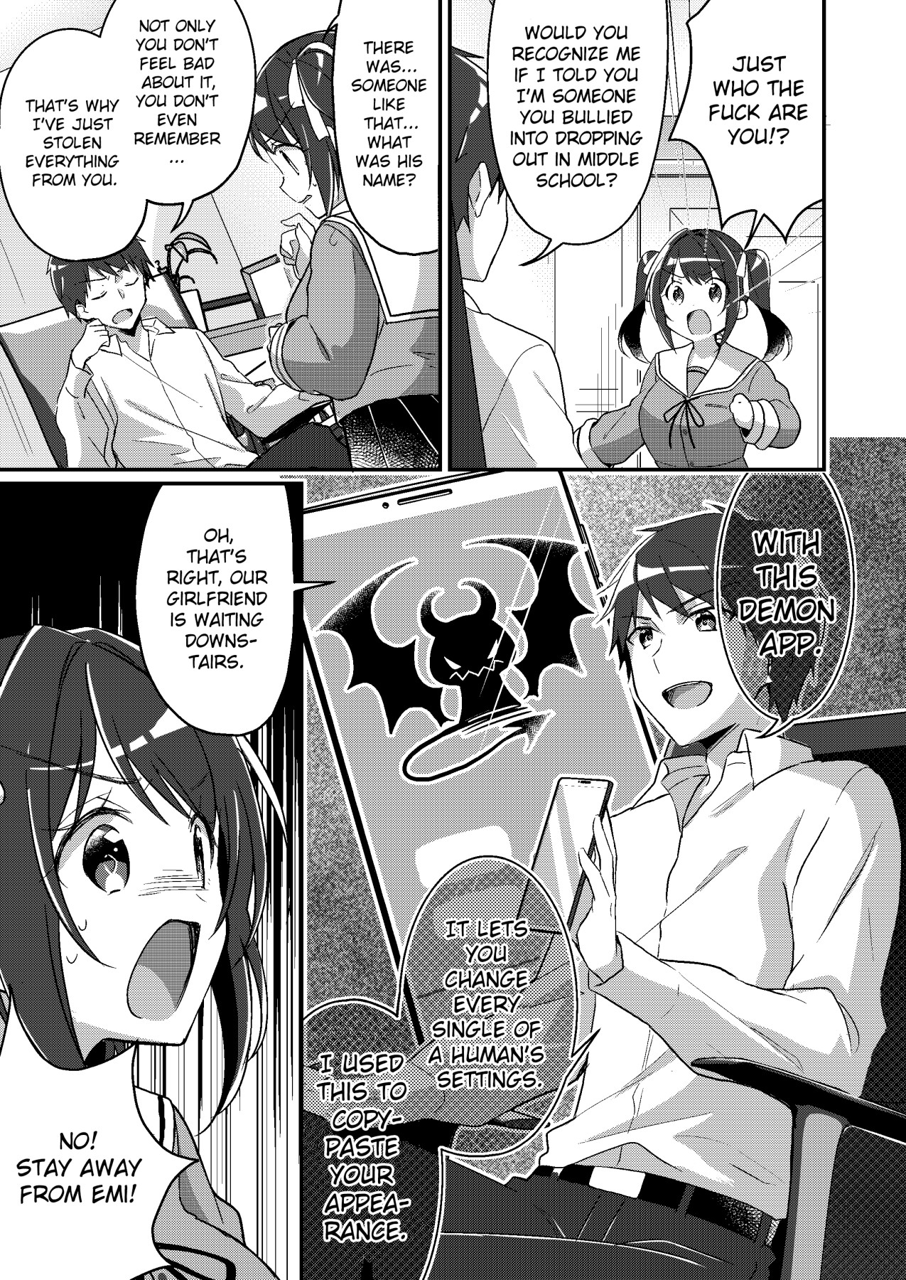 Hentai Manga Comic-Existence Altering App ~I Got Turned Into My Own Little Sister~-Read-8